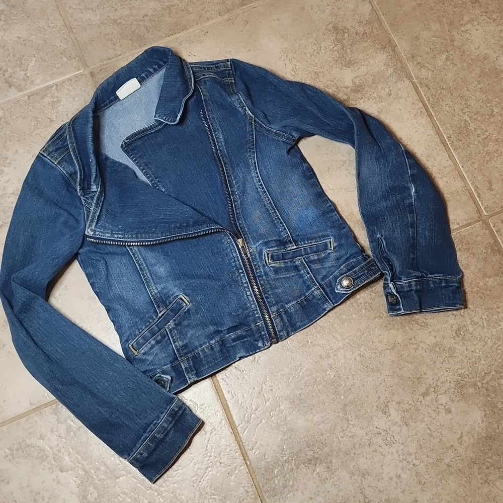 Crazy 8 girls crop jean jacket